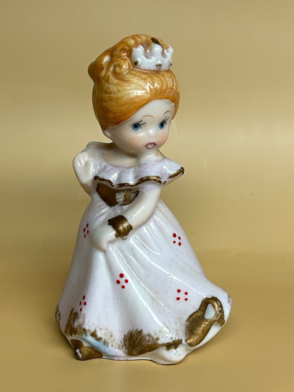 Vintage Ceramic  JSNY Cinderella Bell 1960